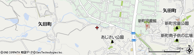 奈良県大和郡山市矢田町5729-11周辺の地図