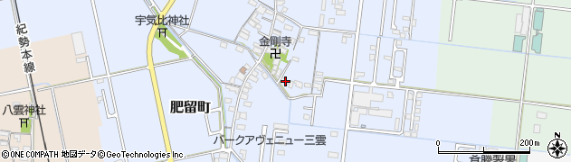 三重県松阪市肥留町695周辺の地図