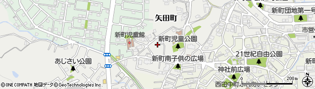 奈良県大和郡山市矢田町5511-32周辺の地図