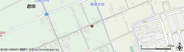岡山県岡山市中区倉田275周辺の地図