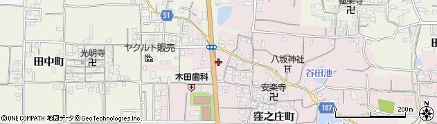 奈良県奈良市窪之庄町366周辺の地図