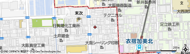 上岡商店周辺の地図