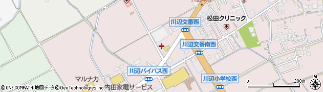 岡山県倉敷市真備町川辺93周辺の地図