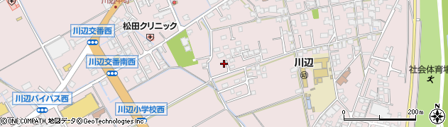 岡山県倉敷市真備町川辺681周辺の地図