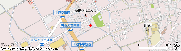 岡山県倉敷市真備町川辺1798周辺の地図