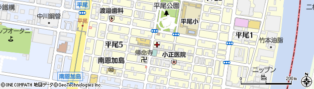 藤本青果周辺の地図