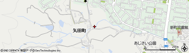 奈良県大和郡山市矢田町5812周辺の地図