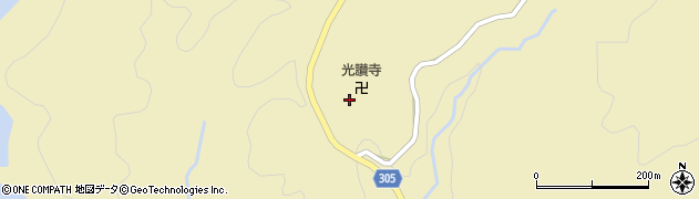 光讃寺周辺の地図