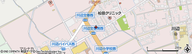 岡山県倉敷市真備町川辺10周辺の地図