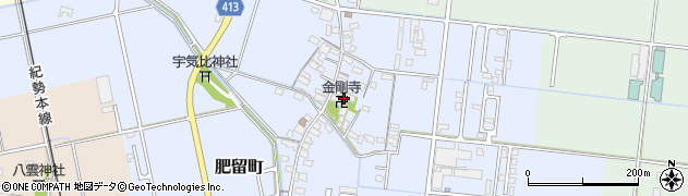 三重県松阪市肥留町697周辺の地図