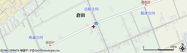 岡山県岡山市中区倉田210周辺の地図
