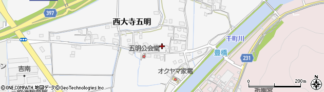 岡山県岡山市東区西大寺五明167周辺の地図
