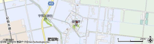 三重県松阪市肥留町700周辺の地図