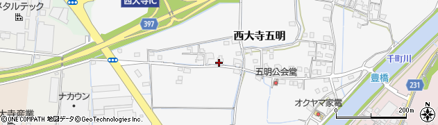 岡山県岡山市東区西大寺五明362周辺の地図