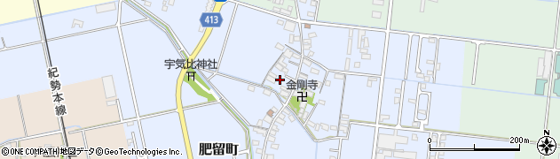 三重県松阪市肥留町723周辺の地図