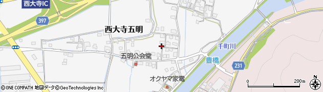 岡山県岡山市東区西大寺五明119周辺の地図