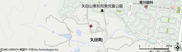 奈良県大和郡山市矢田町5840周辺の地図