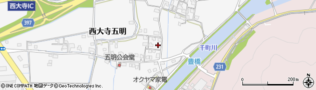 岡山県岡山市東区西大寺五明121周辺の地図