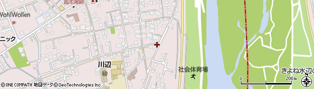 岡山県倉敷市真備町川辺806周辺の地図