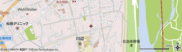 岡山県倉敷市真備町川辺854周辺の地図