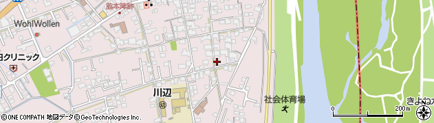 岡山県倉敷市真備町川辺834周辺の地図