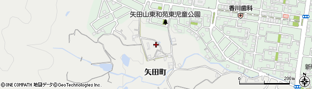 奈良県大和郡山市矢田町5838-1周辺の地図