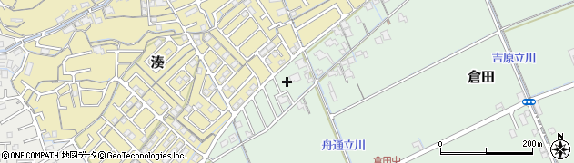 岡山県岡山市中区倉田7周辺の地図