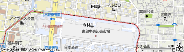藤原通商株式会社　東部営業所周辺の地図