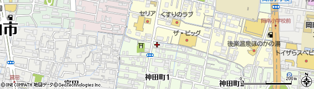 株式会社おかやま白洗舎　アム奥田店周辺の地図