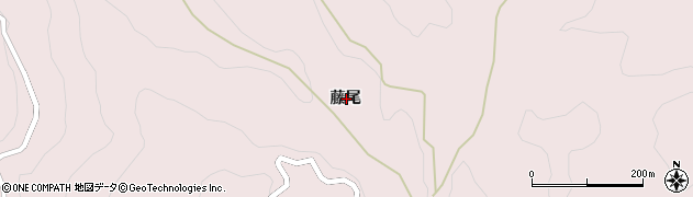 広島県福山市新市町藤尾周辺の地図