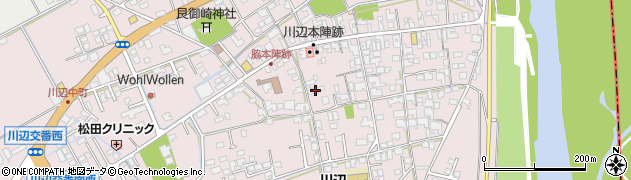 岡山県倉敷市真備町川辺886周辺の地図