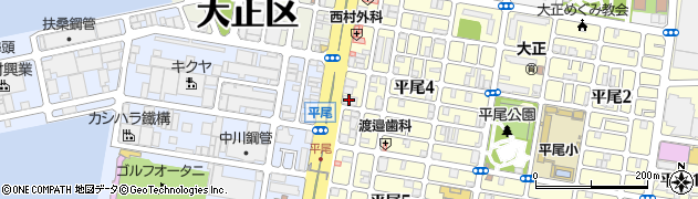 大阪シティ信用金庫恩加島支店周辺の地図