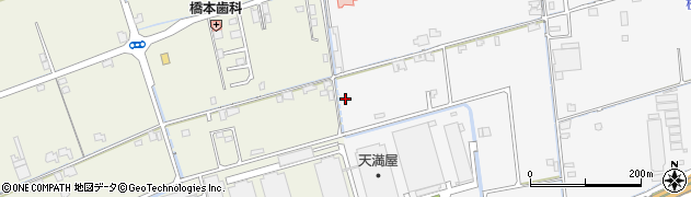 岡山県岡山市中区倉益207周辺の地図