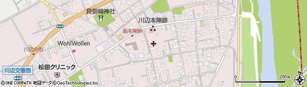 岡山県倉敷市真備町川辺895周辺の地図