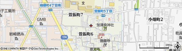 ニチイケアセンター八尾萱振周辺の地図