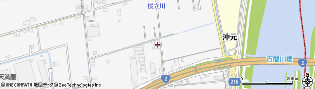 岡山県岡山市中区倉益368周辺の地図