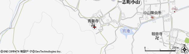 青巌寺周辺の地図