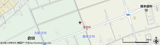 岡山県岡山市中区倉田186周辺の地図