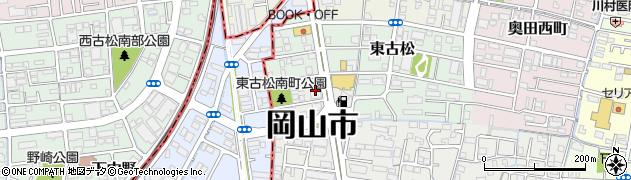 ワークハウス　岡山・大元店周辺の地図