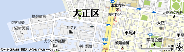 株式会社伸興　本社工場周辺の地図