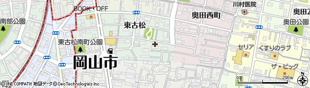 岡山県岡山市北区東古松509周辺の地図