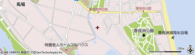 三重県津市香良洲町高砂周辺の地図