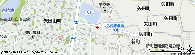 奈良県大和郡山市矢田町6645-2周辺の地図