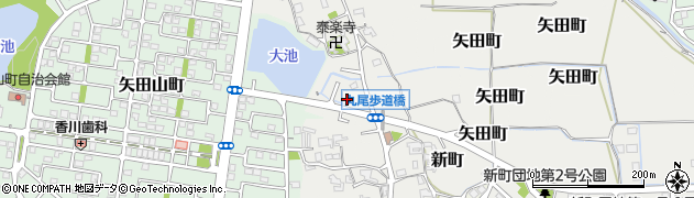 奈良県大和郡山市矢田町6647周辺の地図