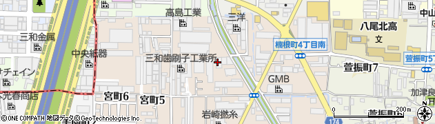 ＧＭＢ株式会社　第三工場周辺の地図