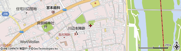 岡山県倉敷市真備町川辺458周辺の地図