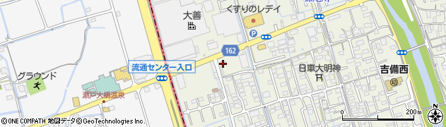 有限会社ブックメイト　撫川店周辺の地図