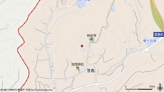 〒421-0535 静岡県牧之原市笠名の地図