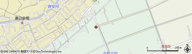 岡山県岡山市中区倉田98周辺の地図