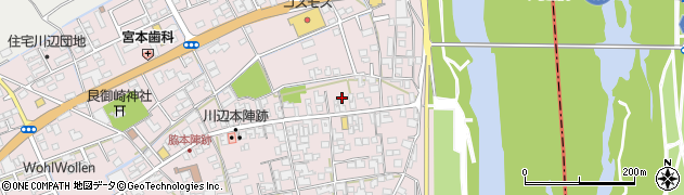 岡山県倉敷市真備町川辺442周辺の地図